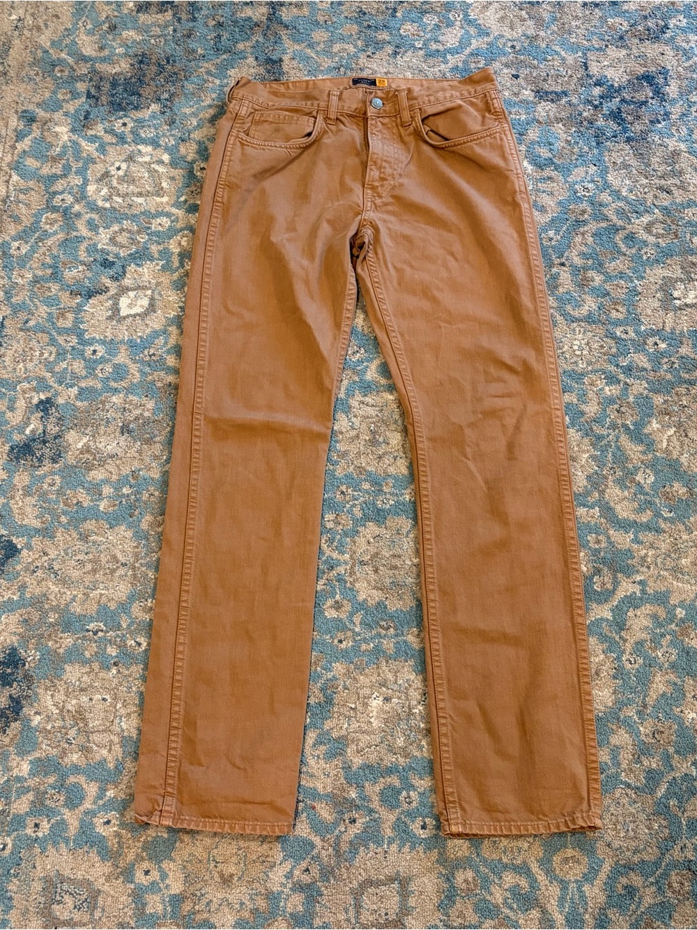J. Crew Men's Straight Jeans in Warm Brown Size 29